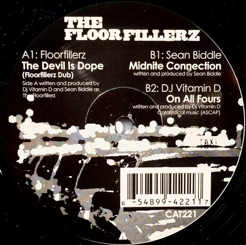 The Floorfillerz – The Devil Is Dope - New 12" Single Record 2002 Catalyst - House / Disco