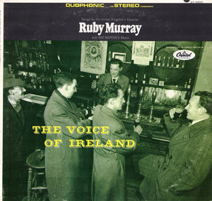 Ruby Murray With Ray Martin's Orchestra – The Voice Of Ireland (1956) - VG+ LP Record 1962 Capitol USA Vinyl - World / Celtic / Folk