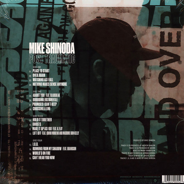 Mike Shinoda ‎– Post Traumatic - New 2 LP Record 2018 Warner USA Vinyl - Rock / Nu Metal / Hip Hop - Shuga Records