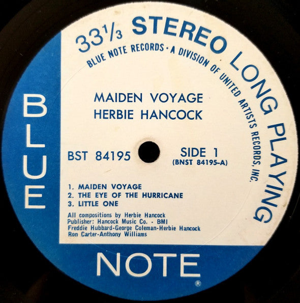 Herbie Hancock ‎– Maiden Voyage (1965) - Mint- LP Record 1972 Blue Note USA Vinyl - Jazz / Hard Bop / MOdal - Shuga Records