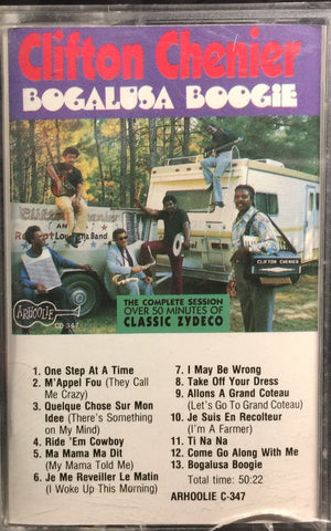 Clifton Chenier – Bogalusa Boogie - Used Cassette Arhoolie 1990 USA - Blues / Zydeco