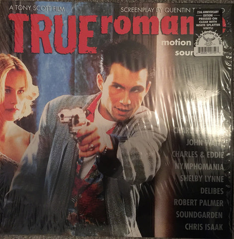 Various ‎Artists – True Romance (Motion Picture Soundtrack) - New Vinyl Record 2017 Real Gone Music 2-LP Gatefold Pressing on 'Feather White & Blood Splatter' Vinyl (Limited to 2000!) - Quentin Tarantino / 90's Soundtrack