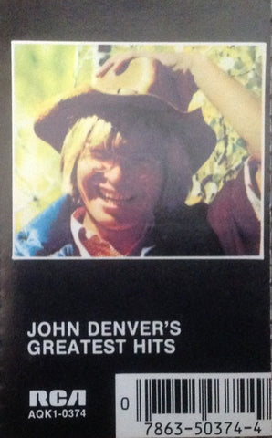 John Denver – John Denver's Greatest Hits - Used Cassette 1972 RCA Tape - Country Rock / Folk
