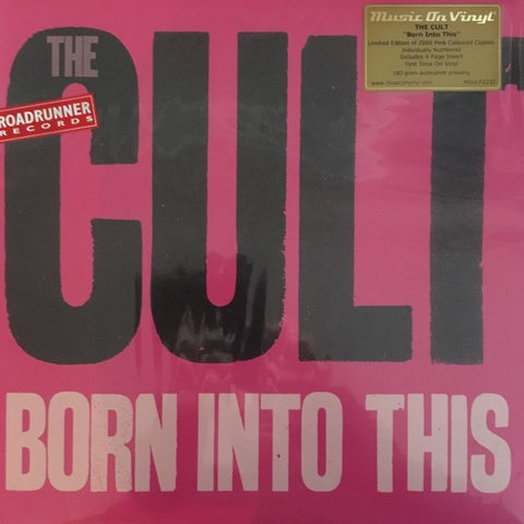 The Cult – Born Into This (2007) - Mint- LP Record 2018 Music On Vinyl Pink 180 gram Vinyl & Numbered - Alternative Rock