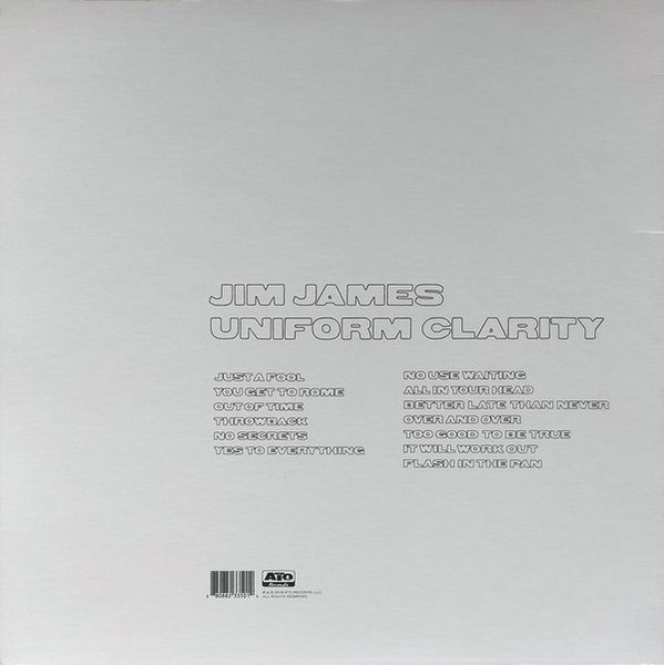 Jim James ‎– Uniform Clarity - New LP Record 2018 ATO USA White Vinyl & Download - Rock / Acoustic - Shuga Records