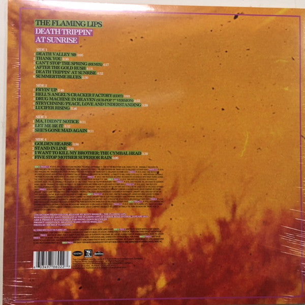 The Flaming Lips ‎– Death Trippin' At Sunrise: Rarities, B-Sides & Flexi-Discs 1986-1990 - New 2 Lp Record 2018 Rhino USA Vinyl - Psychedelic Rock / Garage Rock - Shuga Records