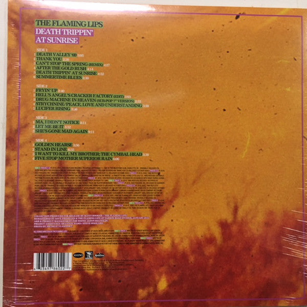 The Flaming Lips ‎– Death Trippin' At Sunrise: Rarities, B-Sides & Flexi-Discs 1986-1990 - New 2 Lp Record 2018 Rhino USA Vinyl - Psychedelic Rock / Garage Rock