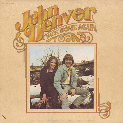 John Denver - Back Home Again - Mint- Lp Record 1974 RCA USA Vinyl - Folk Rock / Soft Rock