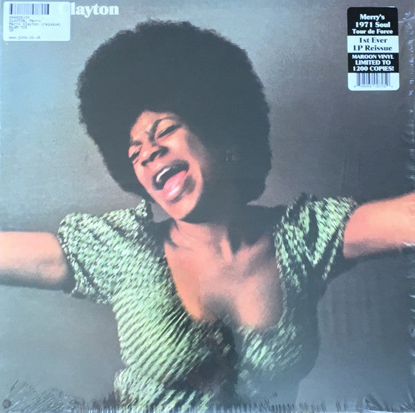 Merry Clayton ‎– Merry Clayton (1971) - New LP Record 2018 Ode/Real Gone Music  Maroon Vinyl - Soul / Funk - Shuga Records