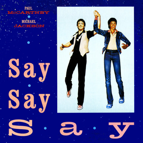 Paul McCartney And Michael Jackson – Say Say Say - VG+ 12" Single Record 1983 CBS USA Vinyl - Pop Rock / Synth-Pop