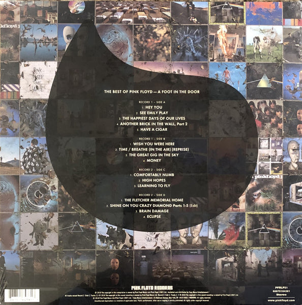 Pink Floyd ‎- A Foot In The Door (The Best Of Pink Floyd 2011) - New 2 LP Record 2018 USA 180 gram Vinyl - Psychedelic Rock / Prog Rock - Shuga Records