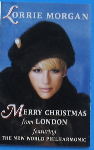 Lorrie Morgan Featuring The New World Philharmonic – Merry Christmas From London - Used Cassette 1993 BNA Tape - Holiday / Pop