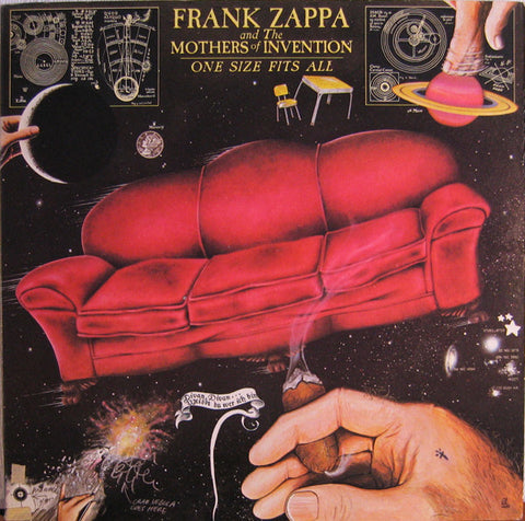 Frank Zappa And The Mothers Of Invention – One Size Fits All - VG+ LP Record 1975 Discreet USA Vinyl - Rock / Jazz / Avantgarde