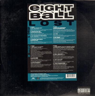 Eightball – Lost - VG (poor cover) 2 LP Record 1998 Suave House USA Vinyl - Hip Hop