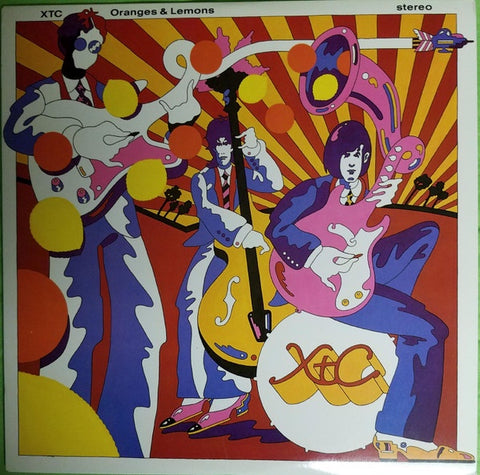 XTC – Oranges & Lemons - 2 LP Record 1989 Geffen BMG Club USA Vinyl - New Wave / Pop Rock