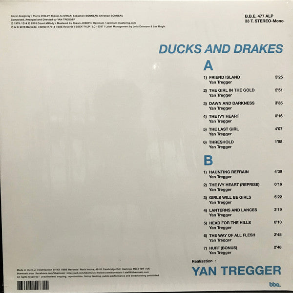 Yan Tregger – Ducks & Drakes (1979) - New LP Record 2018 BBE UK Import Vinyl - Soul / Psychedelic / Disco