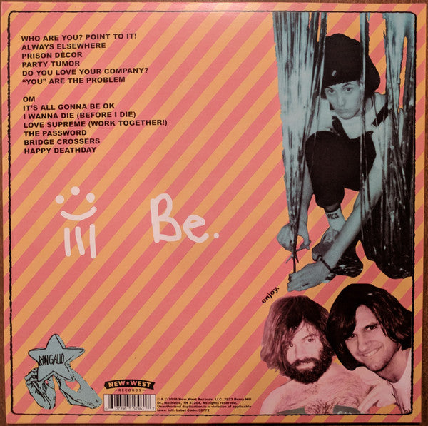 Ron Gallo ‎– Stardust Birthday Party - Mint- LP Record 2018 New West USA White w/Red, Yellow, & Blue splatter Vinyl - - Shuga Records