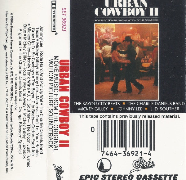 Various – Urban Cowboy II (More Music From The Original Motion