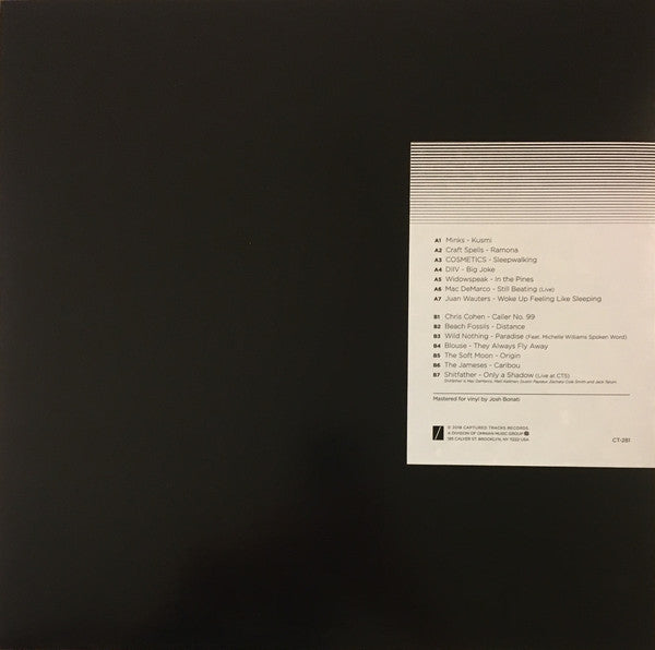 Various ‎– CT10: Volume 1 - New LP Record 2018 Captured Tracks USA Vinyl & Poster - Indie Rock - Shuga Records