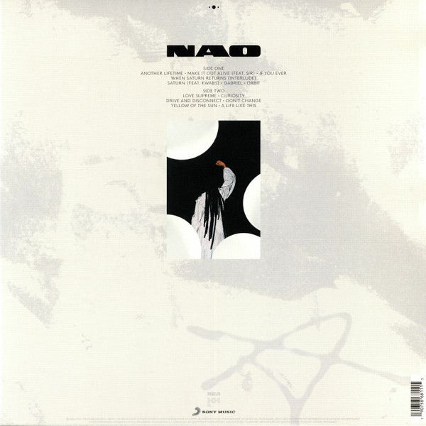 Nao - Saturn - New LP Record 2018 RCA White Vinyl & Download - Neo Soul / R&B / Funk