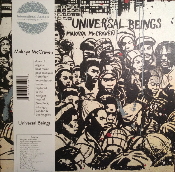 Makaya McCraven - Universal Beings (2018) - New 2 LP Record 2019 International Anthem USA Chicago Vinyl - Jazz / Live Improvisation