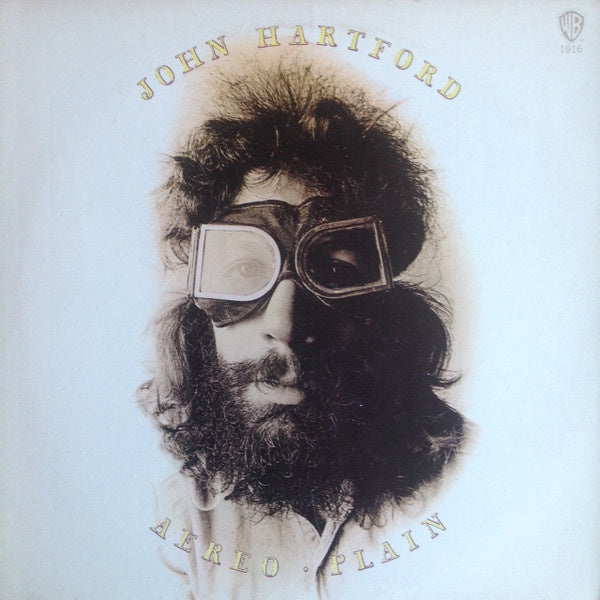 John Hartford - Aereo-Plain (1971) - VG+ LP Record 1974 Warner USA Vinyl - Folk Rock / Bluegrass - Shuga Records