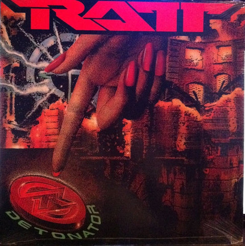 Ratt – Detonator - VG+ LP Record 1990 Atlantic USA Original Vinyl - Hard Rock / Glam