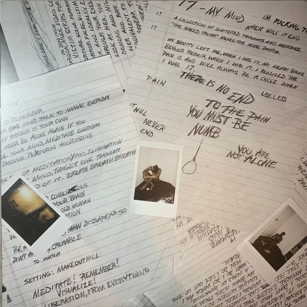 Xxxtentacion - 17 - Mint- LP Record 2018 Bad Vibes Forever Empire Black & White Smash Vinyl, Insert & Download - Hip Hop / Emo - Shuga Records