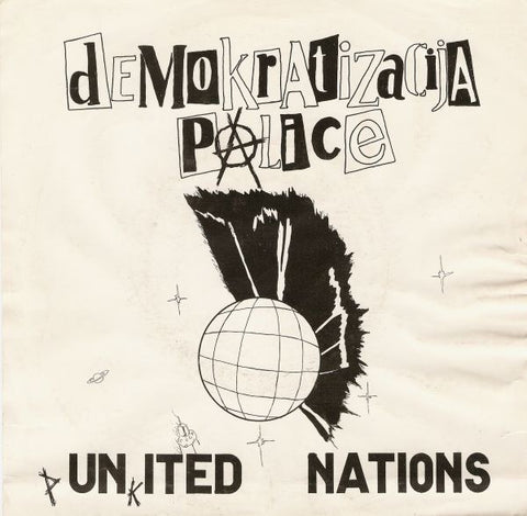 Demokratizacija Palice – pUnkIted Nations - Mint- 7" EP Record 1993 Rat Bastard USA Vinyl & Numbered - Punk