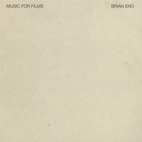 Brian Eno ‎– Music For Films (1976) - Mint- LP Record 2018 Virgin EMI Europe 180 gram Vinyl - Electronic / Ambient / Experimenta