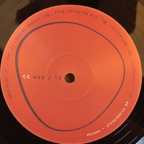 Phreax – Jitterballz EP - Mint- 12" Single Record 2018 was / is USA Vinyl - Techno / Electro