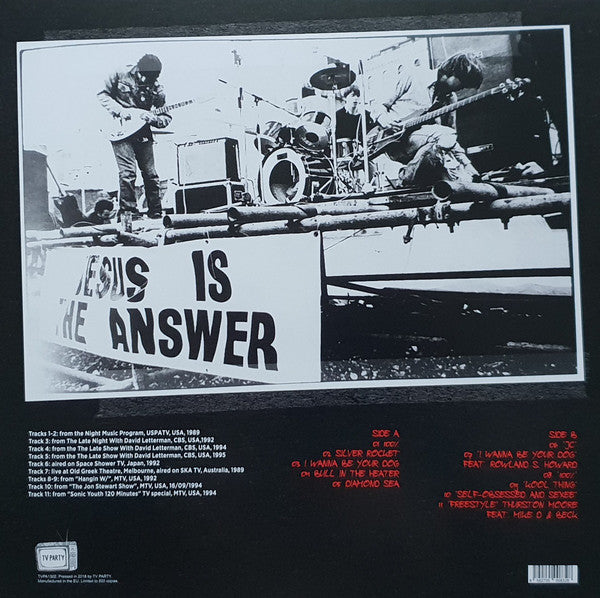 Sonic Youth ‎– I Wanna Be Your Dog - Rare Tracks 1989-1995 - New LP Record 2021 TV Party Europe Import Clear Vinyl - Alternative Rock - Shuga Records