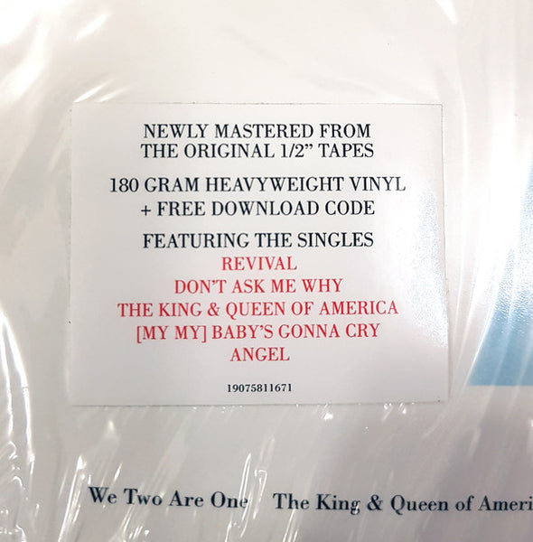 Eurythmics ‎– We Too Are One (1989) -New LP Record 2018 Europe Import 180 gram Vinyl & Download - Pop Rock / Synth-pop - Shuga Records