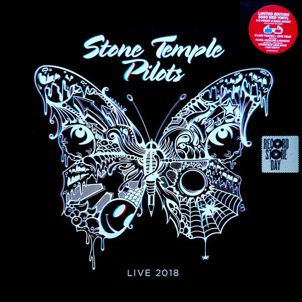 Stone Temple Pilots - Live 2018 - New LP Record Store Day Black Friday 2018 Rhino RSD Red Vinyl & 3D Glasses - Grunge Rock - Shuga Records