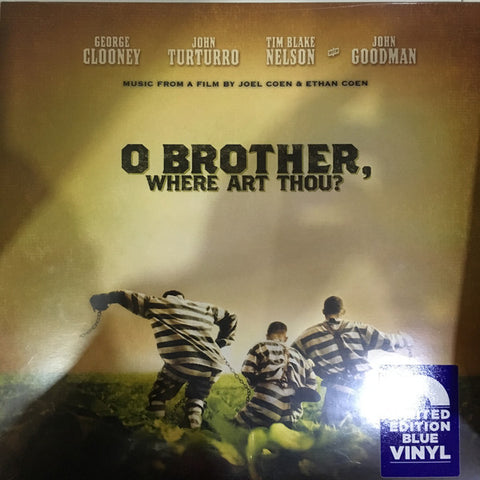 Various - O Brother, Where Art Thou? (2000) - New 2 LP Record 2018 Lost Highway Europe Imoport Blue Vinyl - Soundtrack