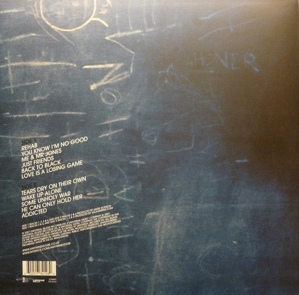 Amy Winehouse ‎– Back To Black (2009) - Mint- LP Record Island Europe 180 gram Vinyl - Soul / Rhythm & Blues - Shuga Records