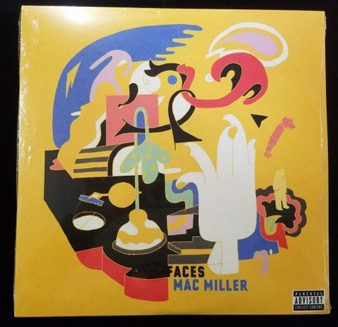 Mac Miller ‎– Faces (2014) - Mint- 2 LP Record 2020 REMember Music Germany Black Vinyl - Hip Hop