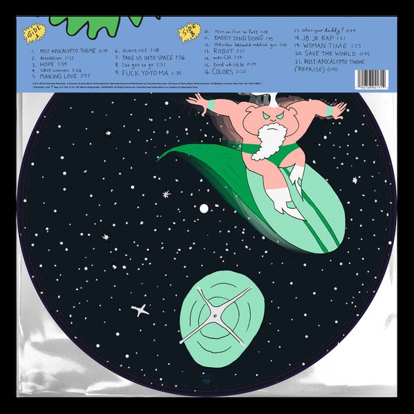 Tenacious D ‎– Post-Apocalypto - New LP Record 2018 CBS USA Picture Disc Vinyl - Rock - Shuga Records
