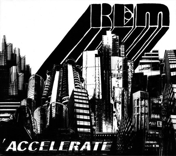 R.E.M. - Accelerate - New Vinyl Record 2008 Warner Bros 2-LP 180gram / 45 RPM Pressing w/ CD Copy - Alt-Rock