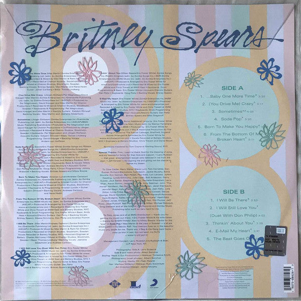 Britney Spears ‎– ... Baby One More Time (1998) - New LP Record 2018 Jive Picture Disc 180 gram Vinyl - Pop - Shuga Records