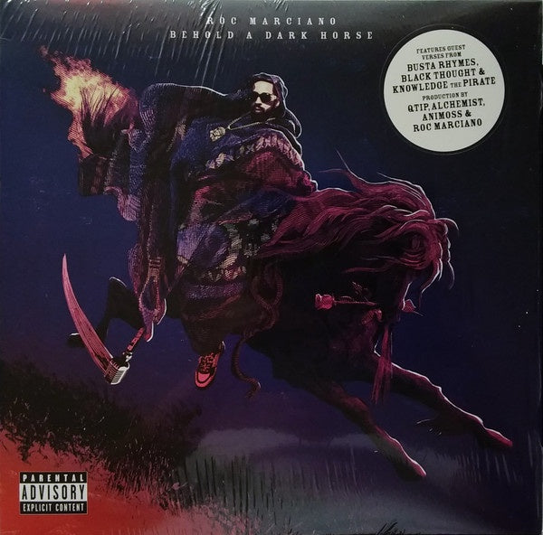 Roc Marciano – Behold A Dark Horse - Mint- 2 LP Record 2018 Marci USA Vinyl - Hip Hop - Shuga Records