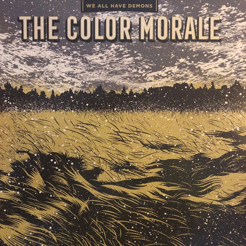 The Color Morale – We All Have Demons - Mint- LP Record USA Beer w/ Classic Black Splatter Vinyl & Insert - Metalcore