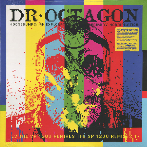Dr. Octagon - Moosebumps: An Exploration Into Modern Day Horripilation: The SP 1200 Remixes - New LP Record 2018 Bulk USA Green Translucent Vinyl - Hip Hop