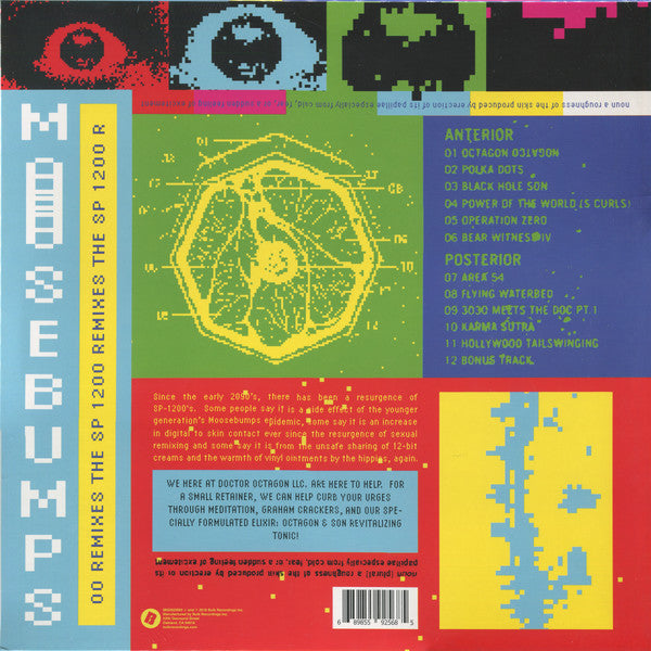 Dr. Octagon - Moosebumps: An Exploration Into Modern Day Horripilation: The SP 1200 Remixes - New LP Record 2018 Bulk USA Green Translucent Vinyl - Hip Hop