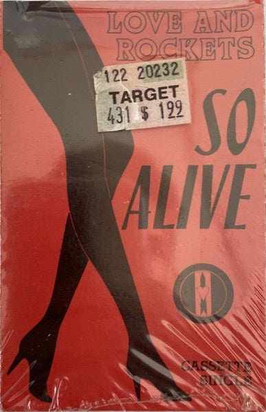 Love And Rockets – So Alive-Used Cassette Single 1989 RCA Tape- New Wave/Rock