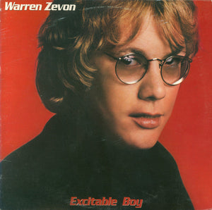 Warren Zevon - Excitable Boy - VG+ LP Record 1978 Asylum USA Original Vinyl - Pop Rock / Classic Rock - Shuga Records