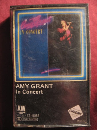 Amy Grant – In Concert - Used Cassette A&M 1981 USA - Rock