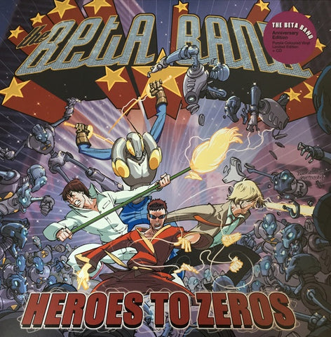 The Beta Band – Heroes To Zeros (2004) - New LP Record 2018 Because Purple Vinyl & CD - Synth-pop / Alternative Rock