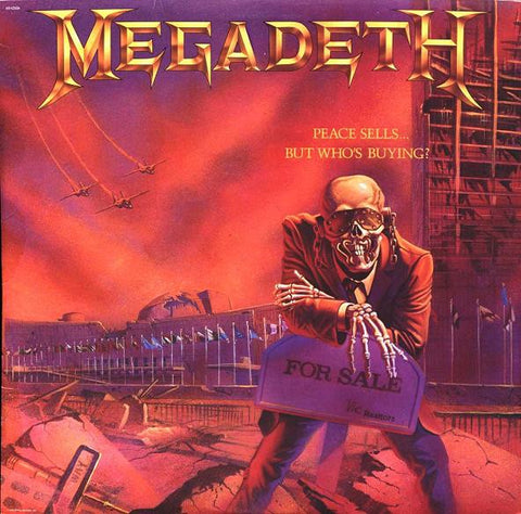 Megadeth – Peace Sells... But Who's Buying? - VG+ LP Record 1986 Capitol USA Original Vinyl - Thrash / Speed Metal / Heavy Metal