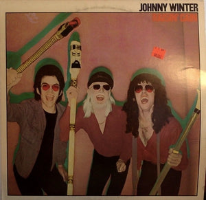 Johnny Winter – Raisin' Cain - VG+ LP Record 1980 Blue Sky USA Vinyl - Rock / Blues Rock